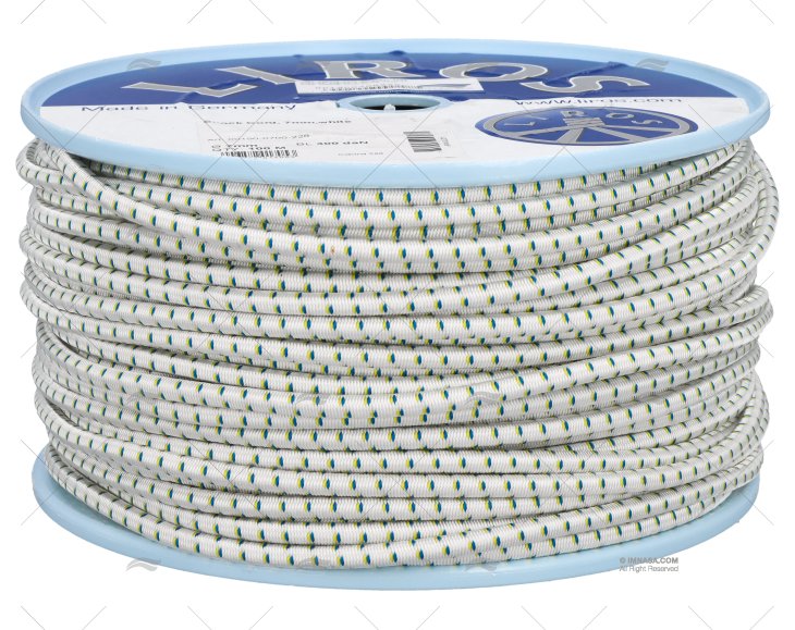 CIMA ELASTICO 07mm BIANCO   100m LIROS