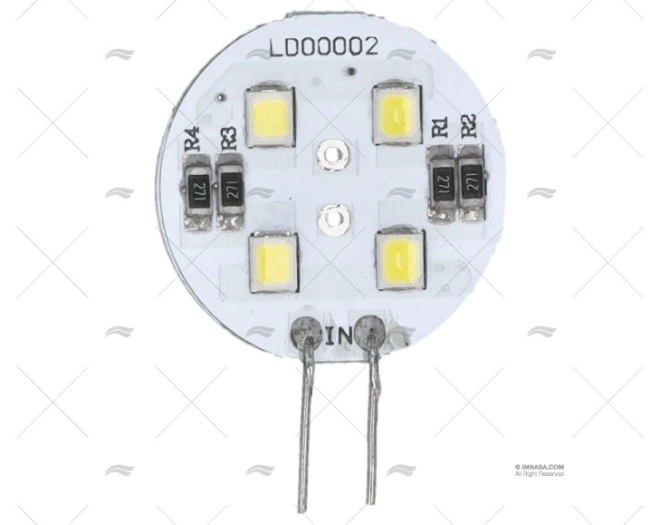 LÂMPADA G4 12V  1,5W 4LED
