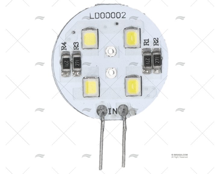 LÂMPADA G4 12V  1,5W 4LED