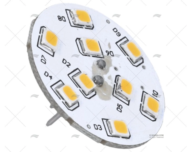LÂMPADA G4 12/24V  0,2WX9 LED