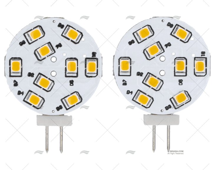 LED LAMP G4 10-30V 0.2WX9 (2 UNITS)