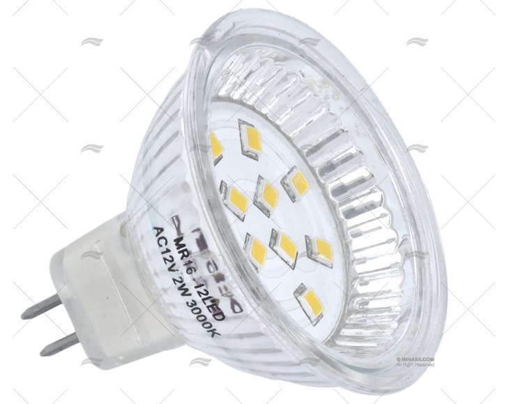 LAMPADINA G5,3 12V  0,7W LED Z4 12LEDx5MM