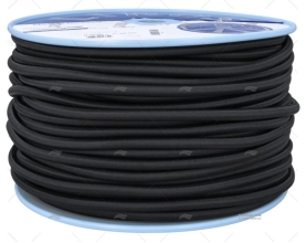 CIMA CORDINO ELASTICO 10mm NERO    100m LIROS
