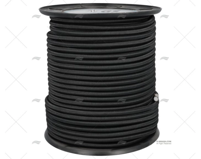 CIMA ELASTICO 10mm NERO  100m
