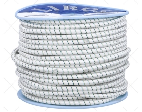 CABO SHOCK CORD 12mm BRANCO 100m LIROS