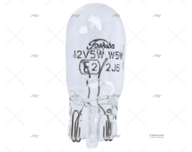 LAMPADINA W2,1x9,5D 12V 5W   501 AGO