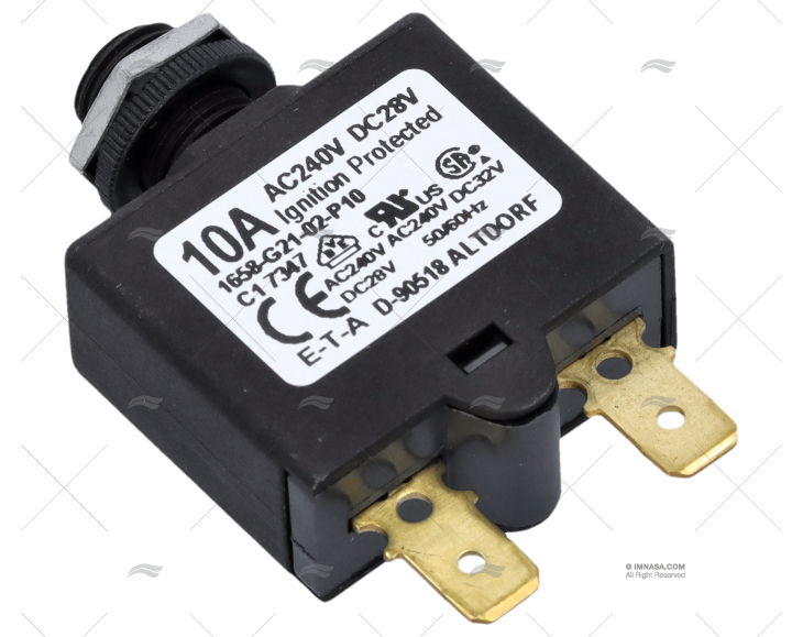 Magnetotermico 10A 1658 E-T-A