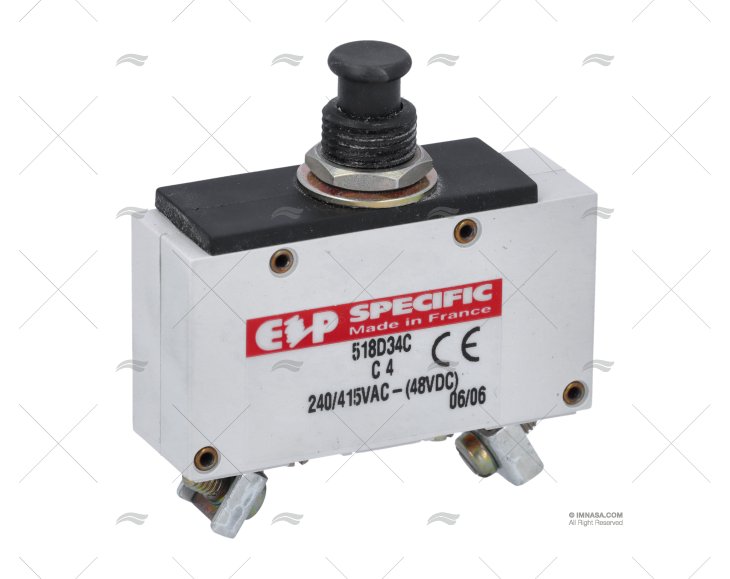 INTERRUTTORE MAGNETOTERMICO 4A UNIPOLARE C7
