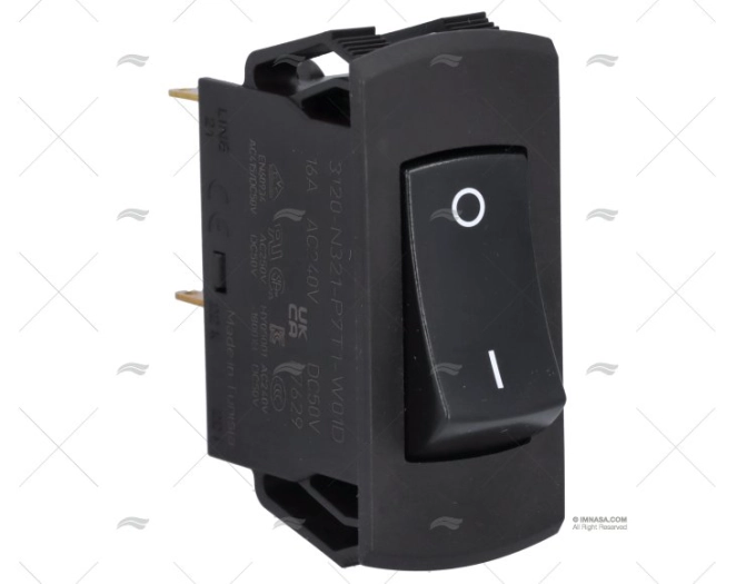 INTERRUTTORE BIPOLARE     16A 3120 E-T-A