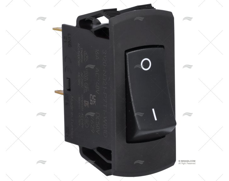 INTERRUTTORE BIPOLARE     16A 3120 E-T-A
