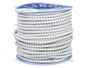 SHOCK CORD ROPE 14mm WHITE 100m LIROS