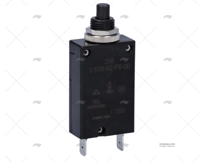 INTERRUTTORE MAGNETOTERMICO 20A 5700 E-T-A