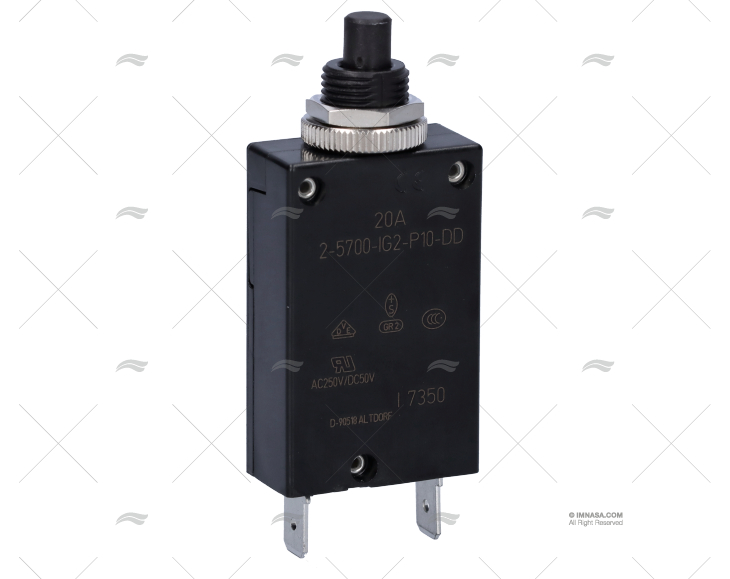 INTERRUTTORE MAGNETOTERMICO 20A 5700 E-T-A