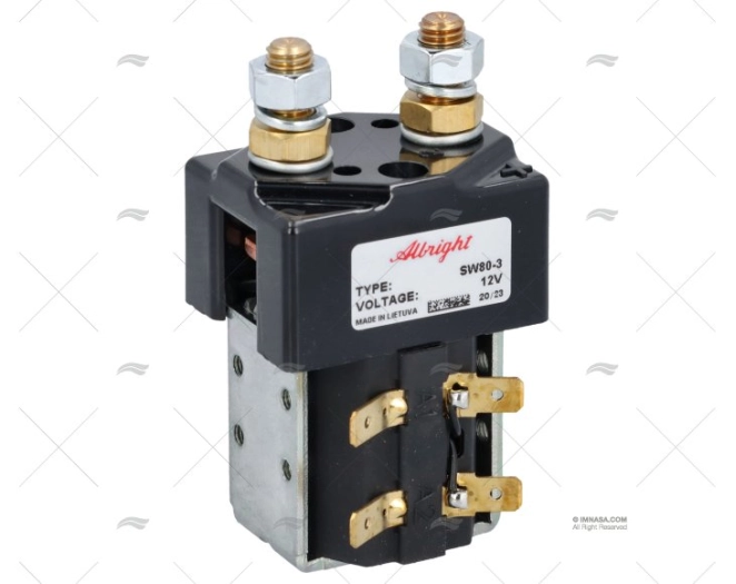 CONTATTATORE SEMPLICE   12V TIPO SW80-12 ALBRIGHT