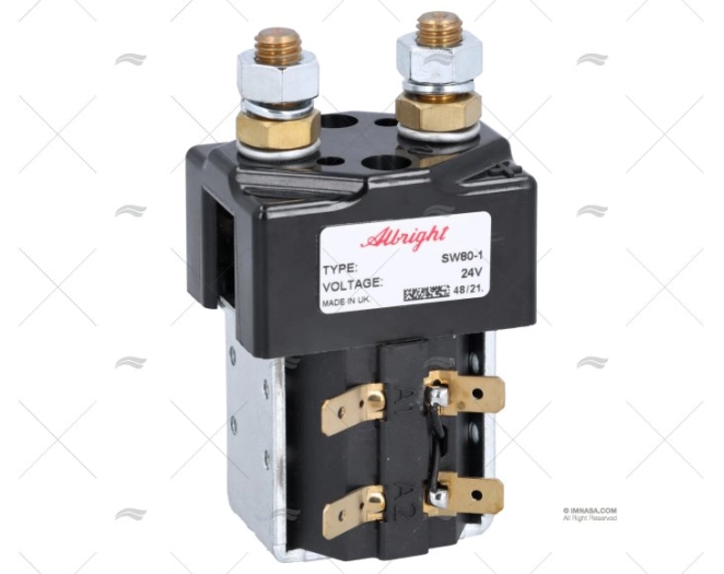 CONTACTOR SIMPLES   24V TIPO SW80-24 ALBRIGHT