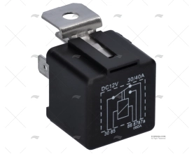 RELAY 30/40A WITHOUT FUSE 12V