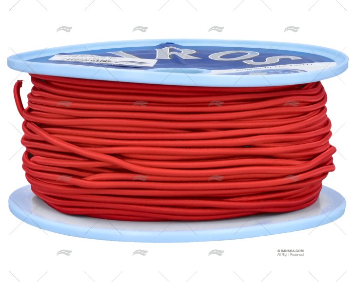 SHOCK CORD ROPE 04mm RED 100m