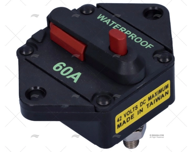 INTERRUTTORE TERMICO C/RIARMO INCASSO 60A