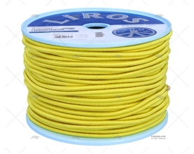 SHOCK CORD ROPE 06mm YELLOW 100m LIROS