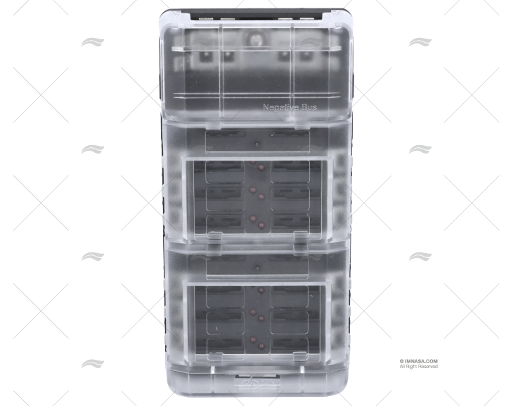 FUSE HOLDER BOX 12P + BUSBAR QUICK TERM.