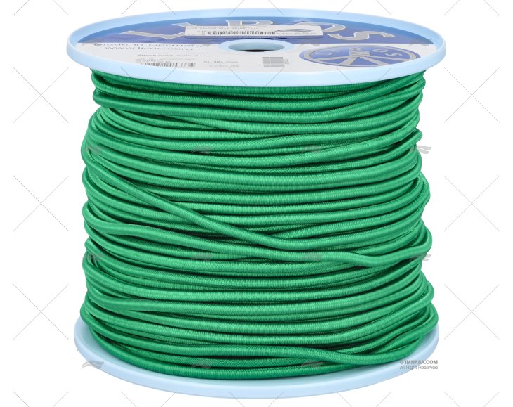 CORDAGE SHOCK CORD 05mm VERT 100m LIROS