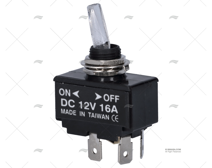 TOGGLE SWITCH W/LIGHT ON-OFF