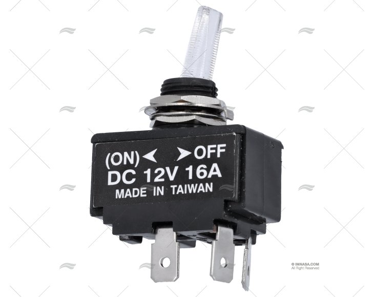 TOGGLE SWITCH W/LIGHT (ON)-OFF