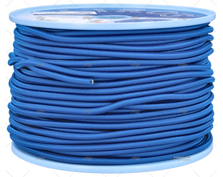 SHOCK CORD ROPE 06mm BLUE  100m