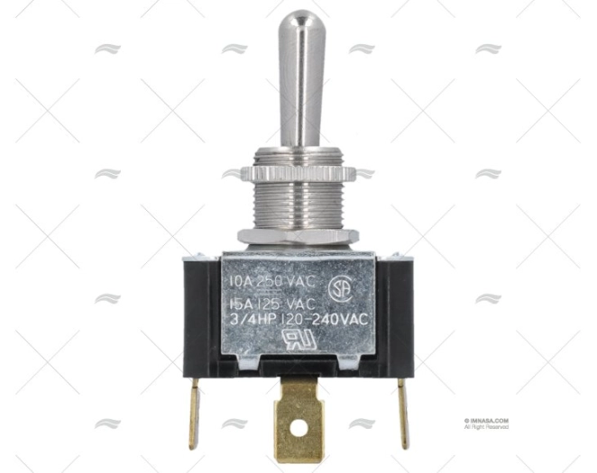 INTERRUPTOR ON/OFF/PULSADOR 3 TERMINAIS CARLINGSWITCH