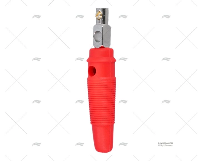 BANANA COM PRISIONEIRO 4mm VERMELHA