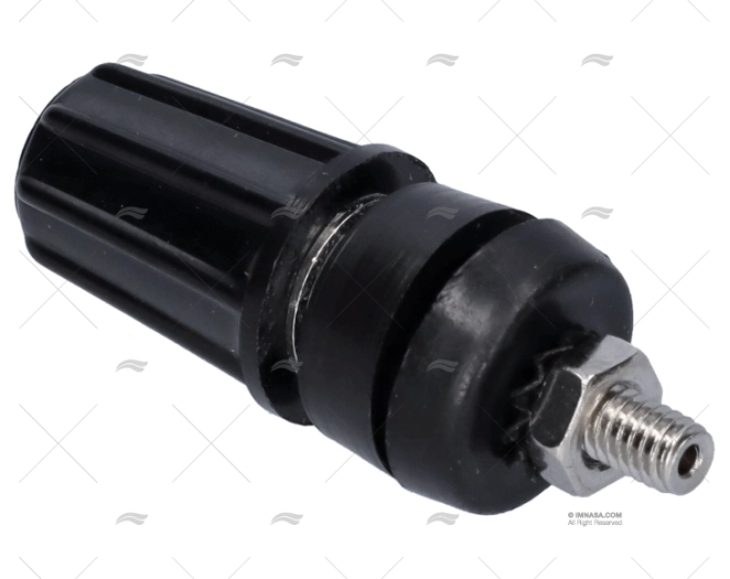 BORNE LATON NEGRO 4mm