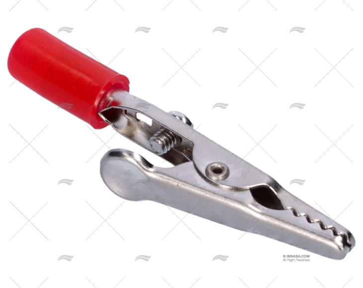INSULATED AALIGATOR CLIP RED