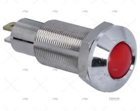 LUCE INDICATRICE ROSSA 12/24V