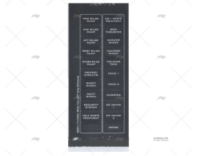 PAINEL AUTOCOLANTES PARA RELÉS BEP