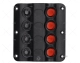 PANEL CONTROL 4P LED 12V