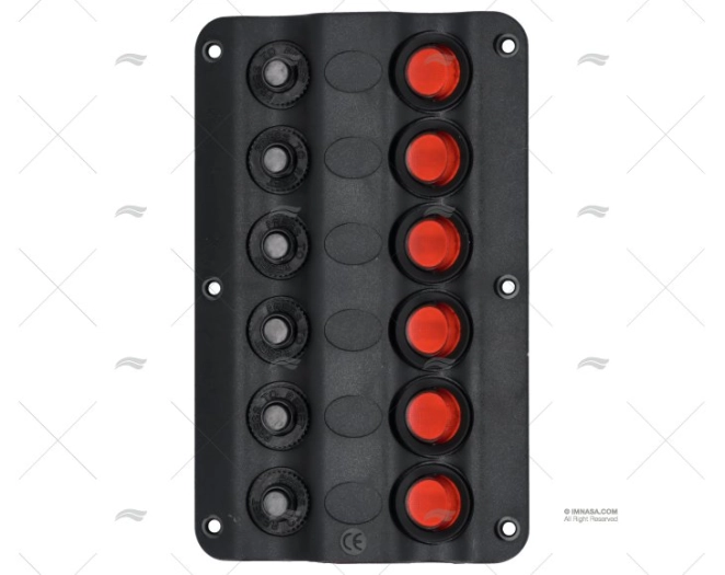 PANNELLO CONTROLLO 6P LED 12V