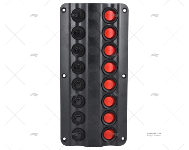 PAINEL DE CONTROLO 8P LED 12V