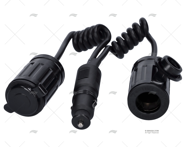 EXTENSÃO ISQUEIRO DUPLO FICHA 12V