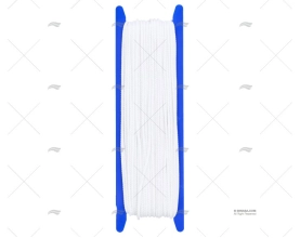 CORDA MULTIUSO 03mm BRANCO 50m LIROS