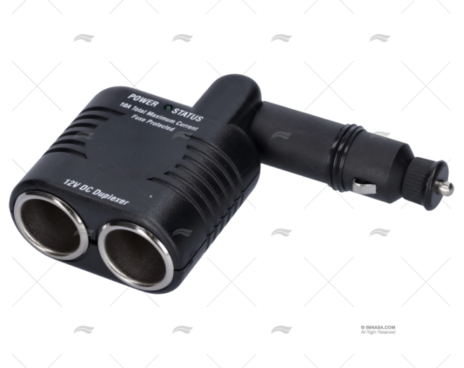 TWIN SOCKET 12V (CAR LIGHTER)