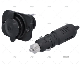 CONNETTORE MARINCO ACCENDINO 12V CON LED