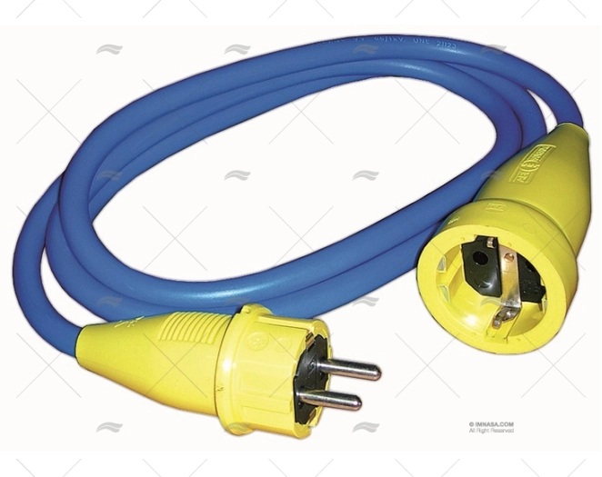 PROLUNGA ELETTRICA BLU  2m 3X1,5mm2