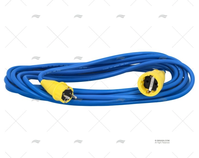 EXTENSÃO ELÉCTRICA AZUL 10m 3X1,5mm2