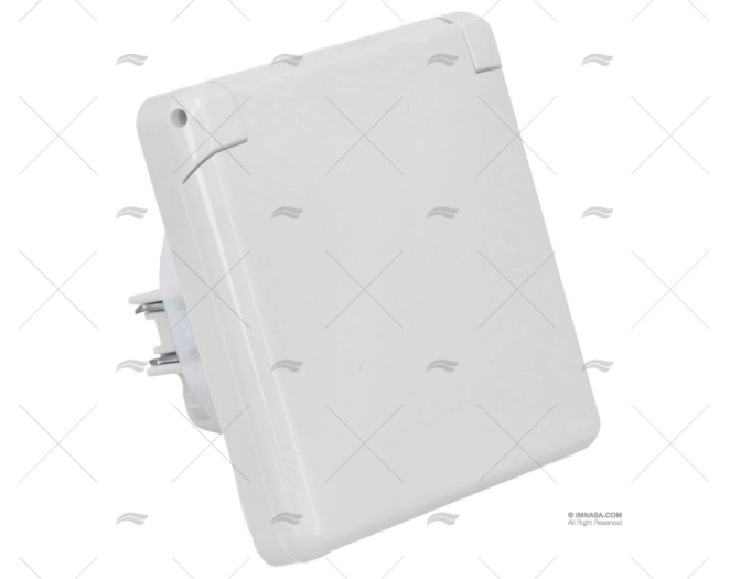 BASE ELETTRICA STAGNA CON COPERCHIO IP44