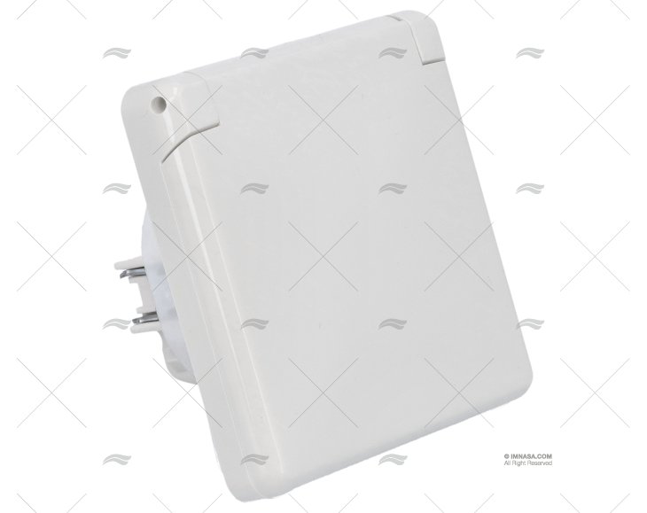BASE ELETTRICA STAGNA CON COPERCHIO IP44