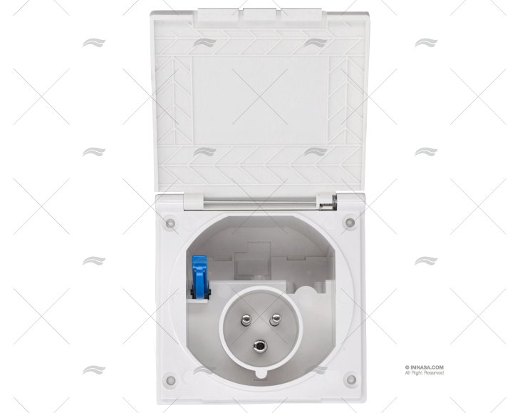 BASE SCHUKO BRANCO 100X100 NÃO MARÍTIMO