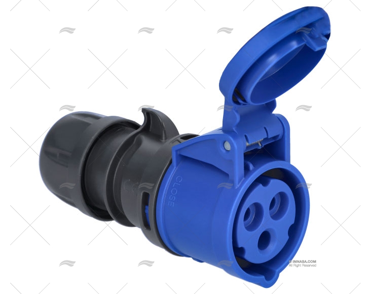 SPINA ELETTRICA CEE-17 AEREA FEMMINA 16A