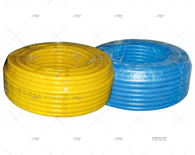CABO ELÉTRICO 3x 6mm DIÂM.14 50m AMARELO
