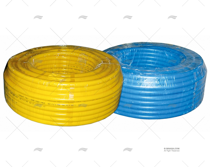 CABO ELÉTRICO 3x 6mm DIÂM.14 50m AMARELO