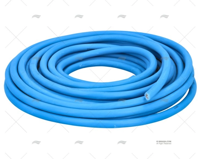 CABO ELÉCTRICO 3x 6mm DIÂM.14 15m AZUL